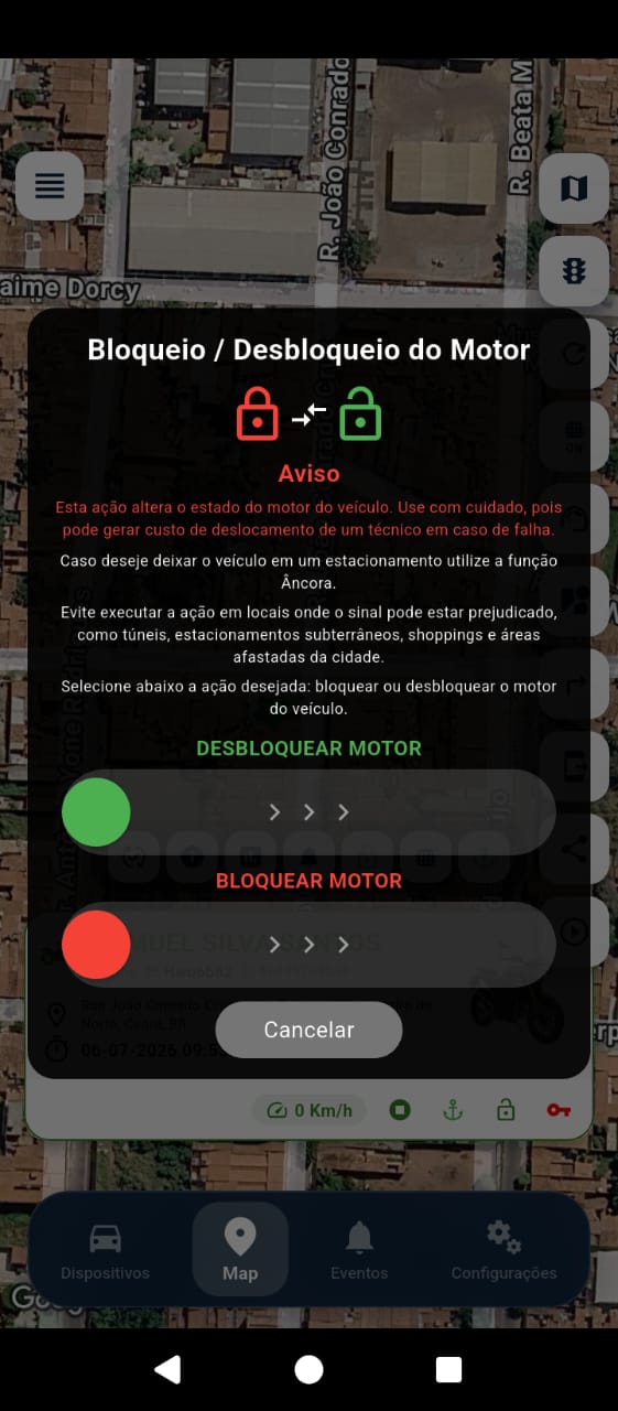 Bloqueio em Poucos Cliques
